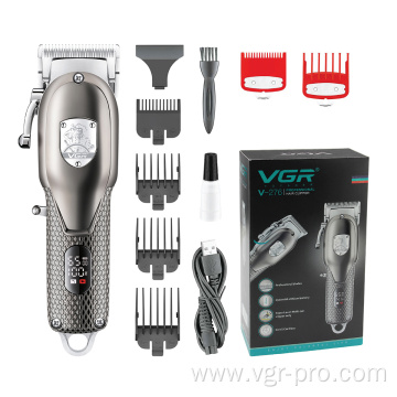 VGR V276 metal barber rechargeable professional hair clipper